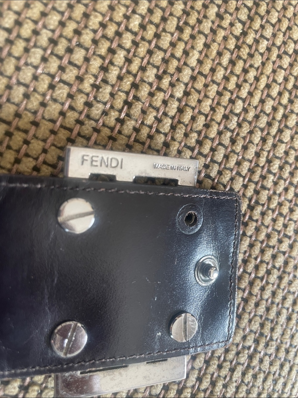 Authentic Vintage Fendi Zucca Canvas Wallet Designer, Y2K, Luxury - Picture 2 of 11